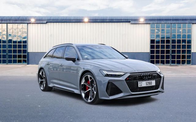 Audi RS6 Avant Gray - image 4
