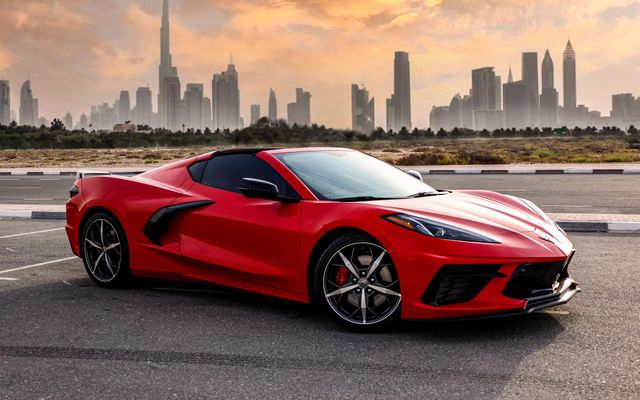 Chevrolet Corvette Convertible Red – Picture 1