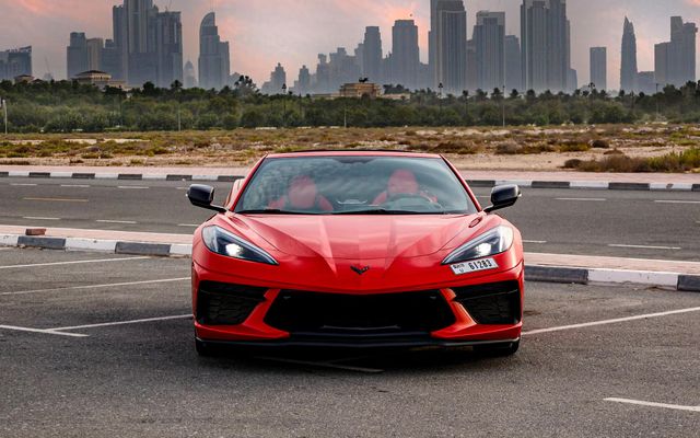 Chevrolet Corvette Convertible Red – Picture 3