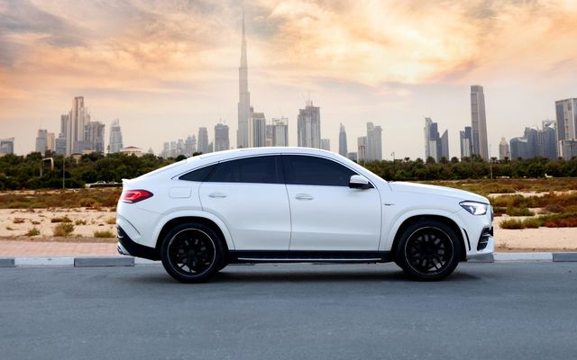 Mercedes Benz GLE 53 Coupe White – Picture 2