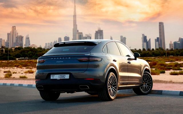 Porsche Cayenne Coupe Gray – Picture 3