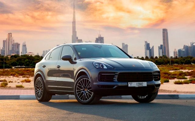 Porsche Cayenne Coupe Gray – Picture 1