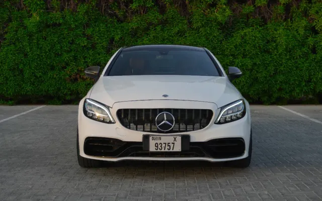 Mercedes C300 Coupe with complete C63 bodykit - image 2