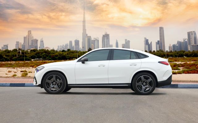 Mercedes Benz GLC200 Coupe White - image 2