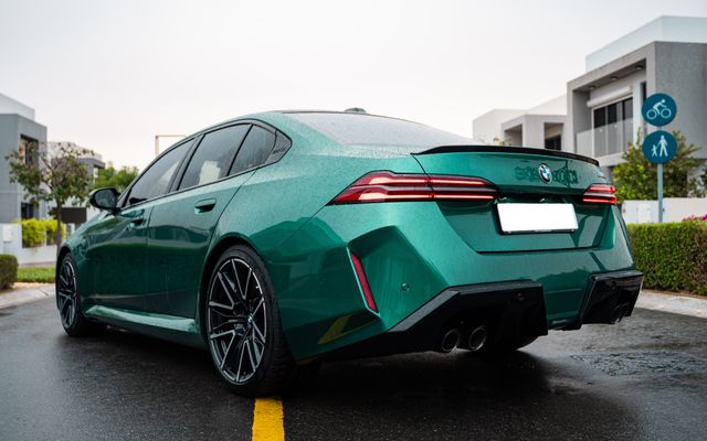 BMW M5 Green - image 4