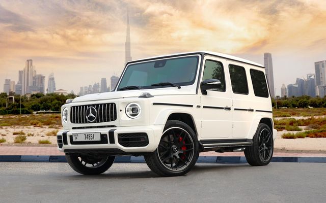 Mercedes-Benz G63 AMG White - image 1