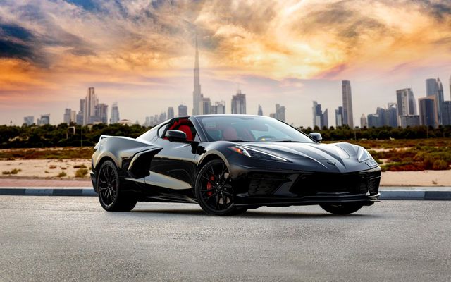 Chevrolet Corvette Convertible Black - image 4