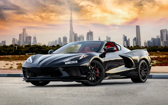 Chevrolet Corvette Convertible Black - image 1