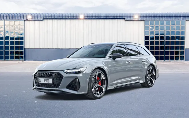 Audi RS6 Avant Gray - image 1