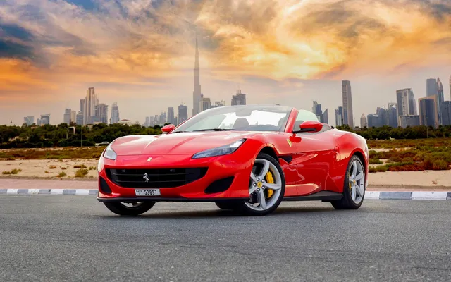 Ferrari Portofino Sport Convertible Red - image 1
