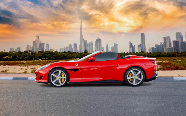 Ferrari Portofino Sport Convertible Red - image 2
