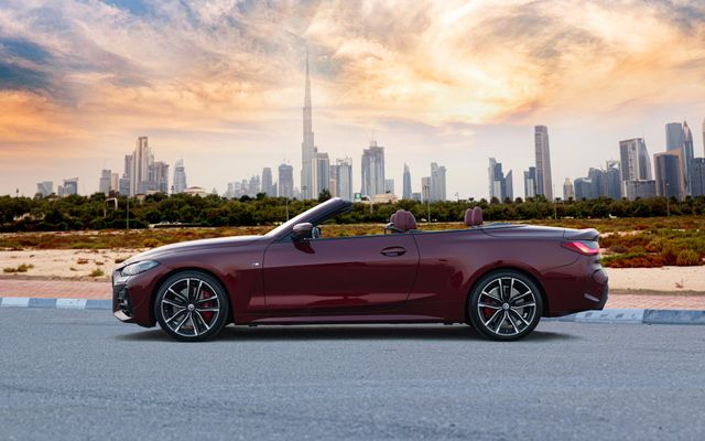 BMW 420 Red Convertible - image 3