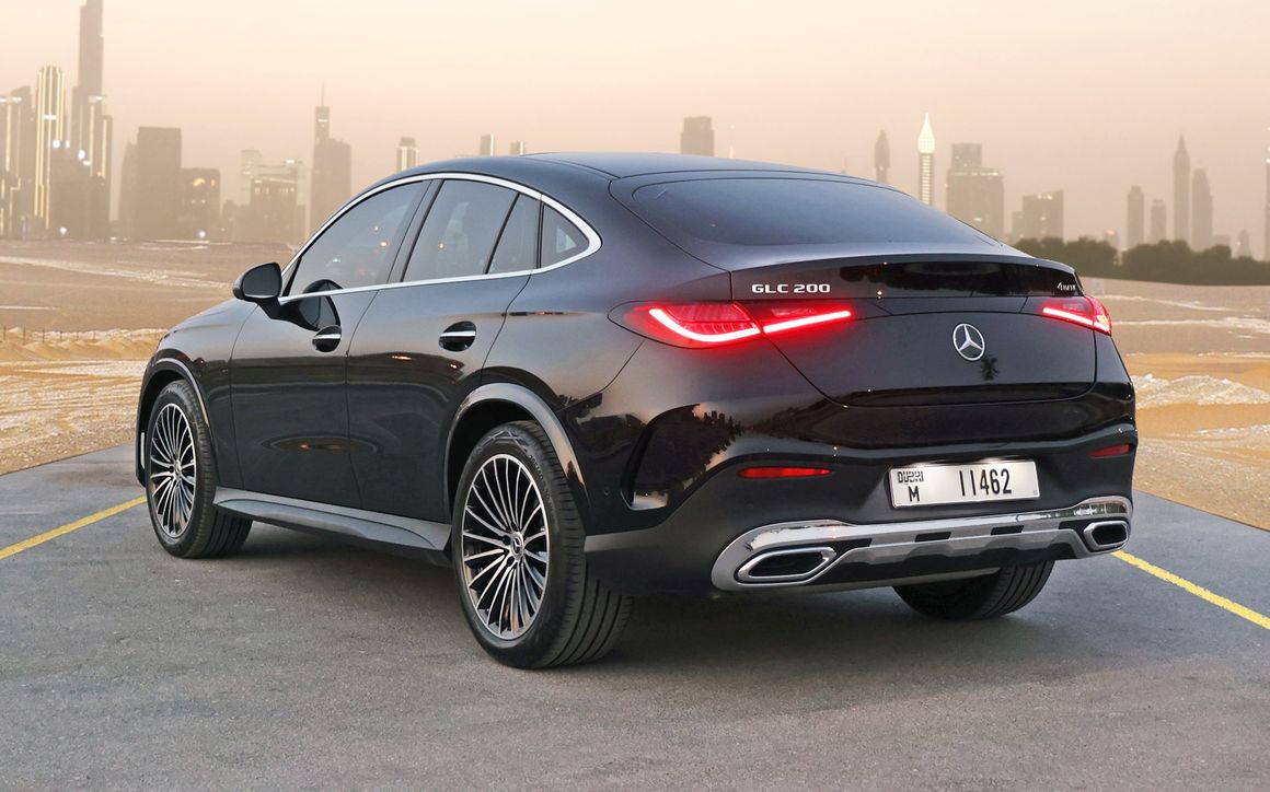 Mercedes Benz GLC200 Coupe Black - image 6
