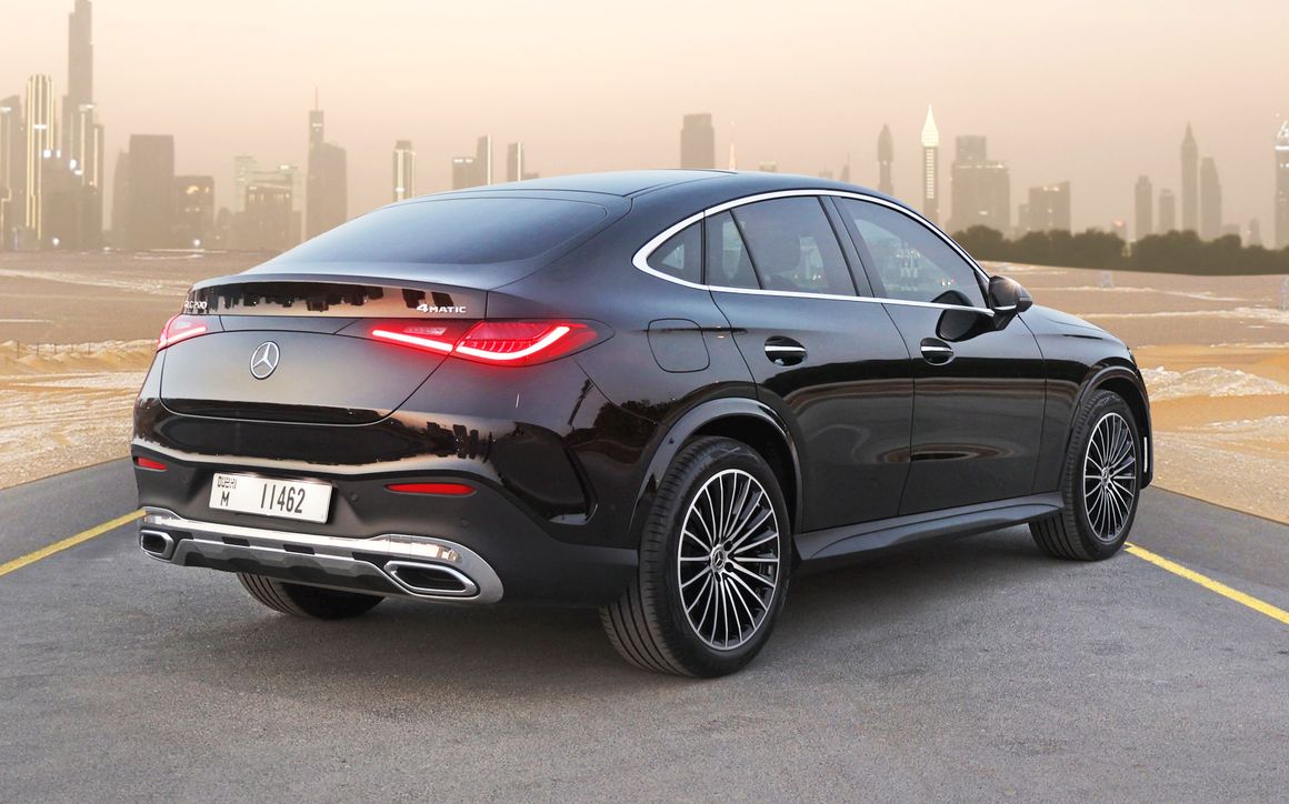 Mercedes Benz GLC200 Coupe Black - image 8