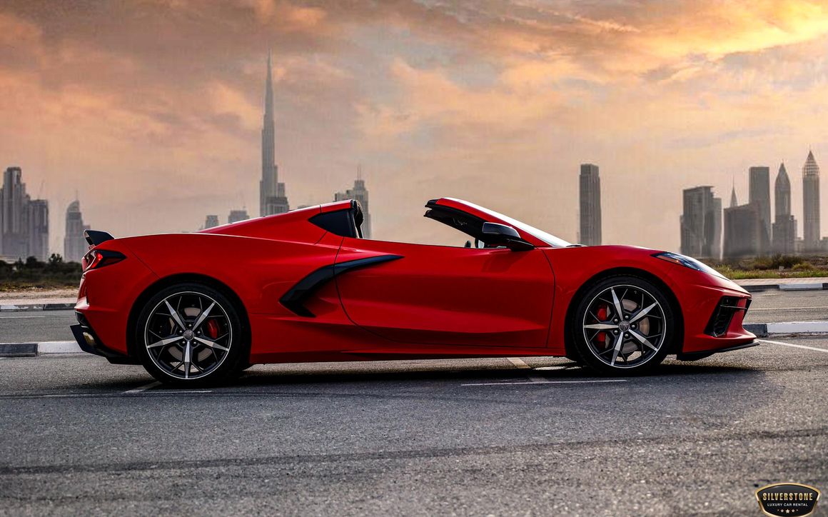 Chevrolet Corvette Convertible Red - image 2