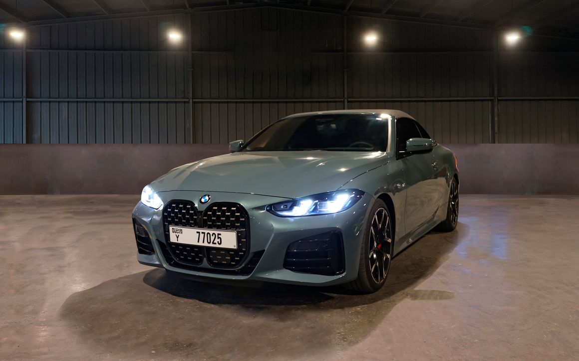 BMW 420 Green Convertible - image 1