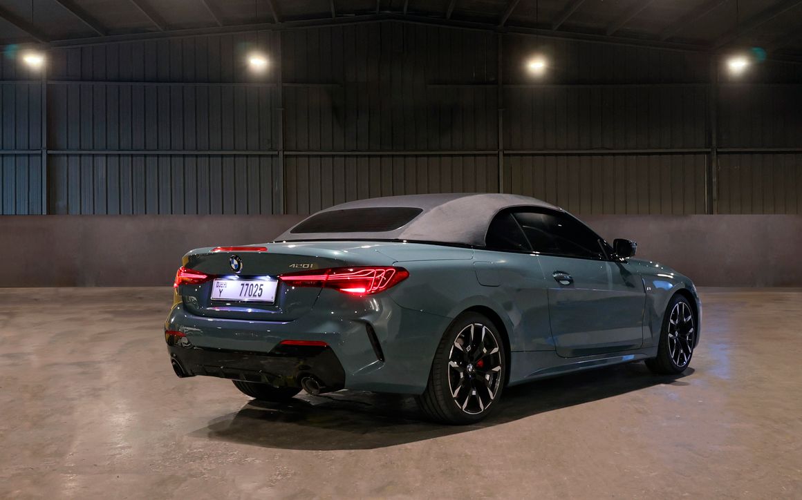 BMW 420 Green Convertible - image 13