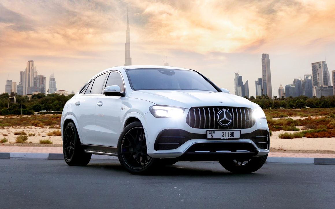 Mercedes Benz GLE 53 Coupe White - image 1