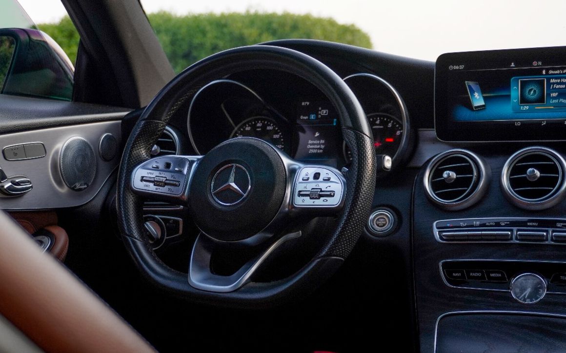 Mercedes C300 Coupe with complete C63 bodykit - image 12