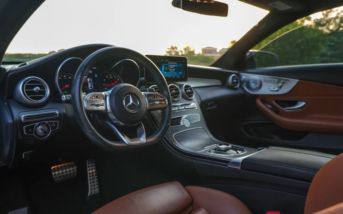 Mercedes C300 Coupe with complete C63 bodykit - image 11