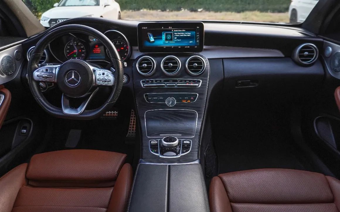 Mercedes C300 Coupe with complete C63 bodykit - image 10