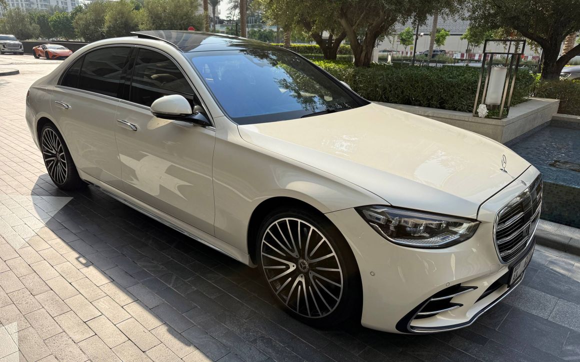 Mercedes S500 White - image 3