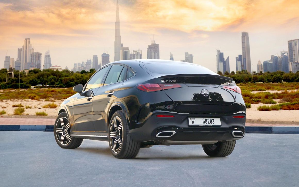 Mercedes Benz GLC200 Coupe Black - image 6