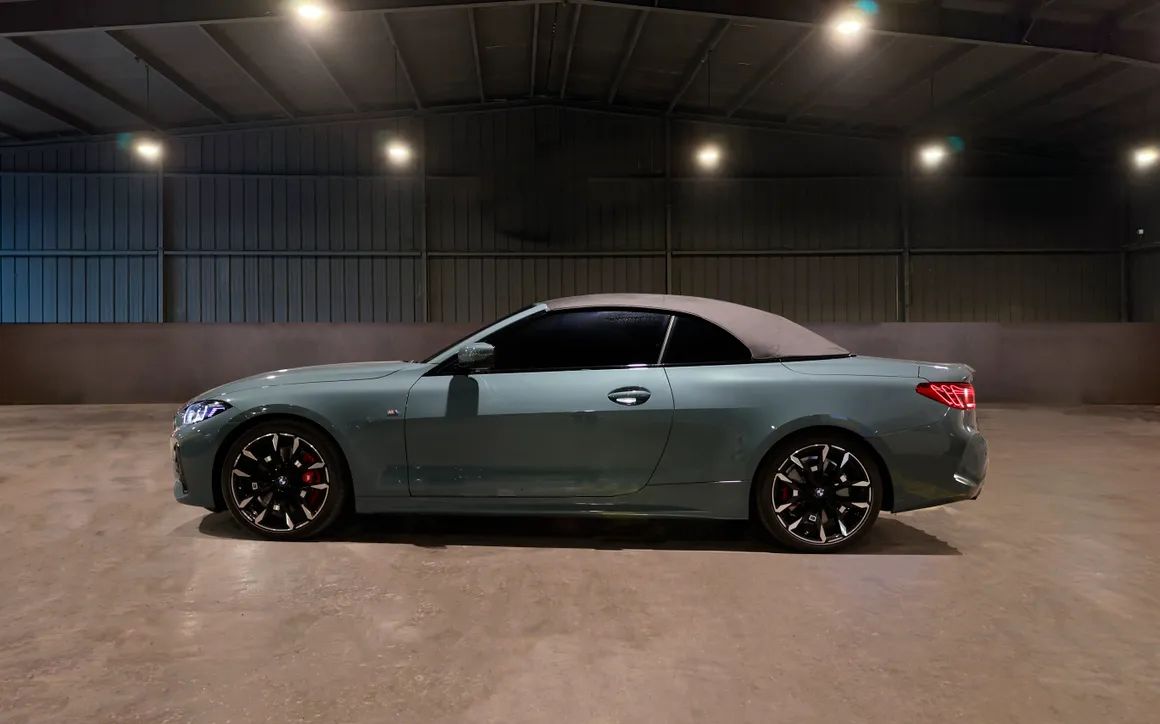BMW 420 Green Convertible - image 3