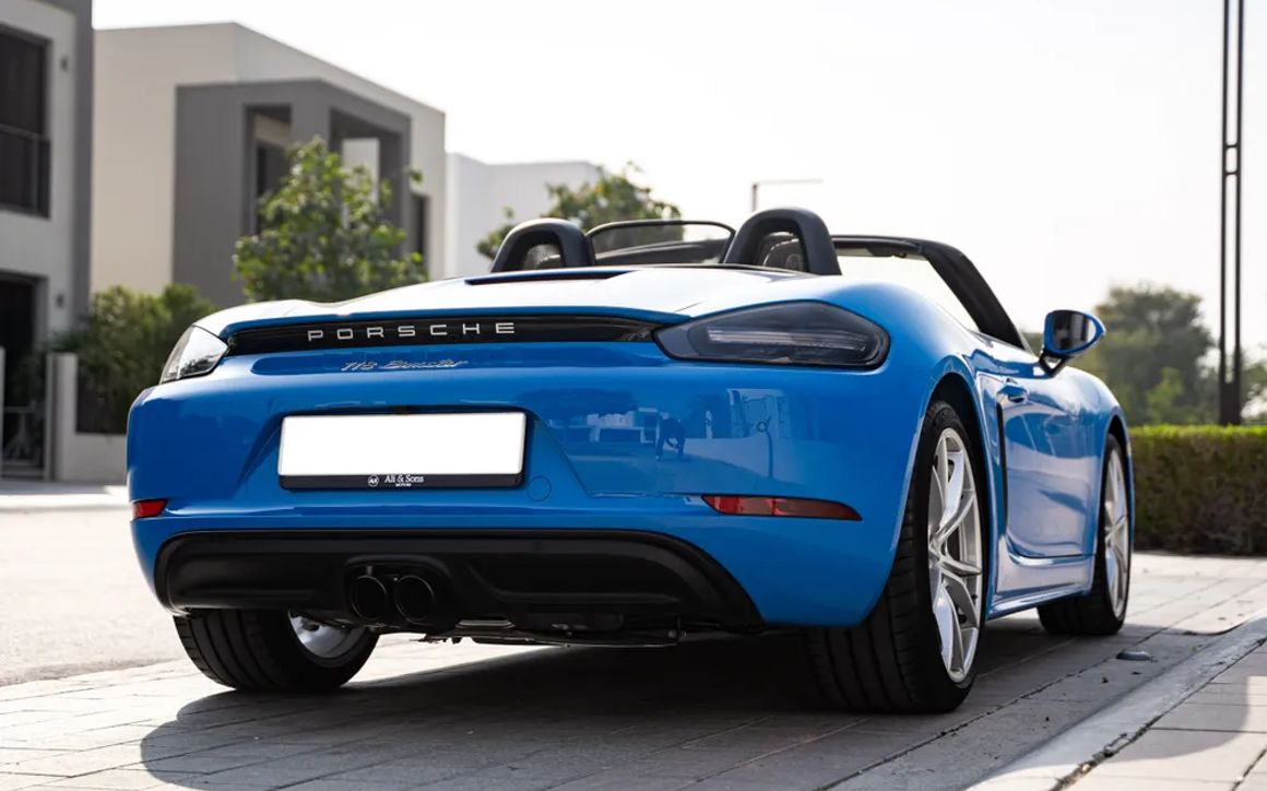 PORSCHE 718 BOXTER BLUE - image 5