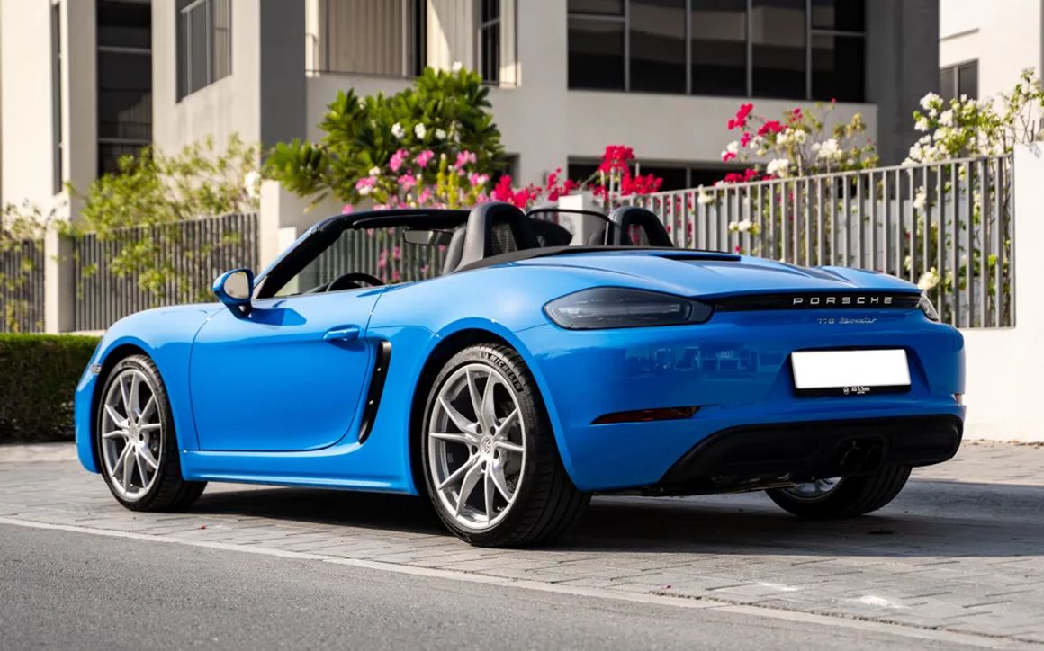 PORSCHE 718 BOXTER BLUE - image 6