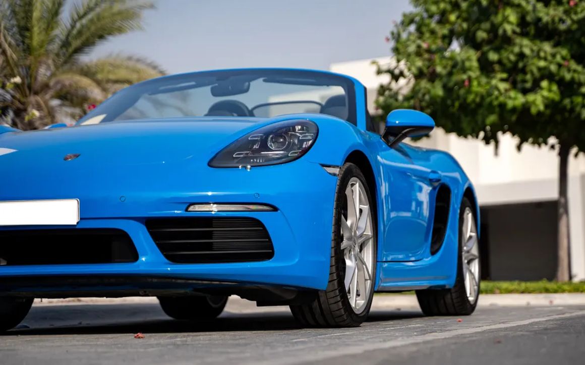 PORSCHE 718 BOXTER BLUE - image 7