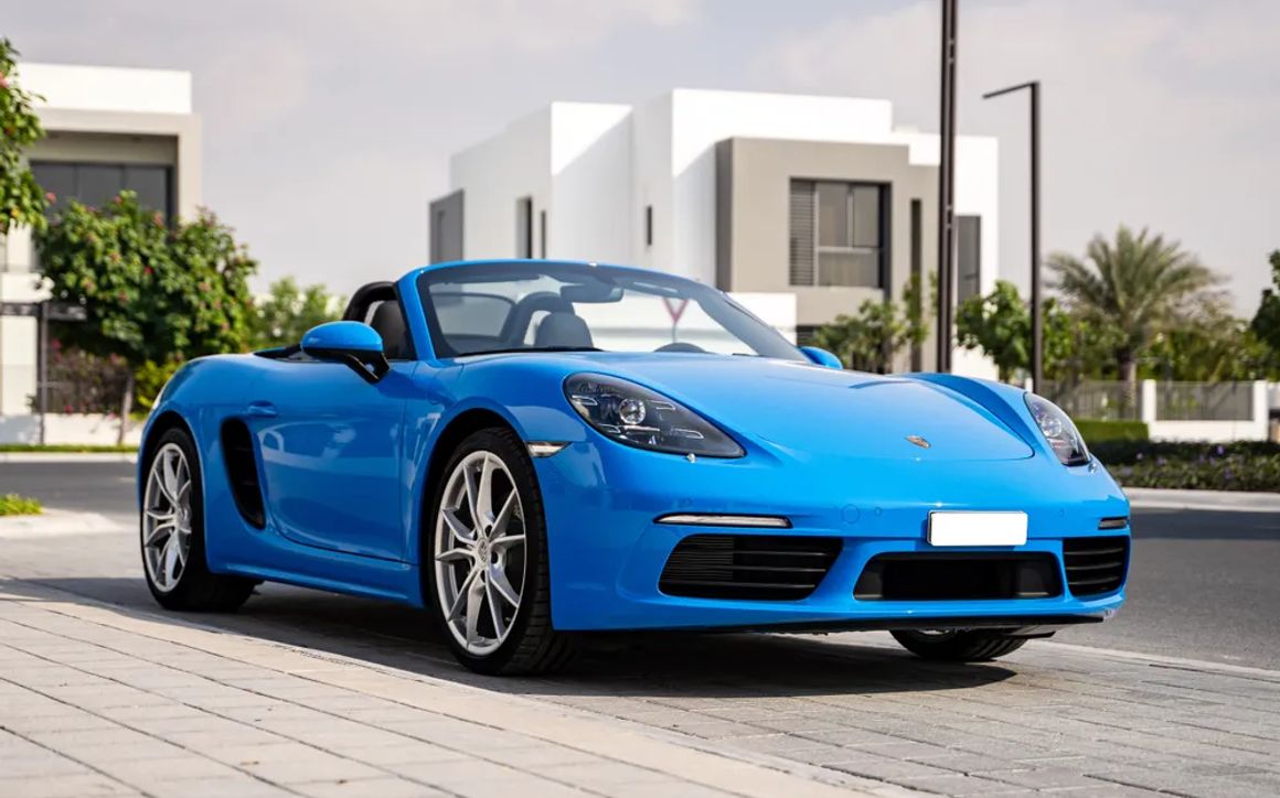 PORSCHE 718 BOXTER BLUE - image 4