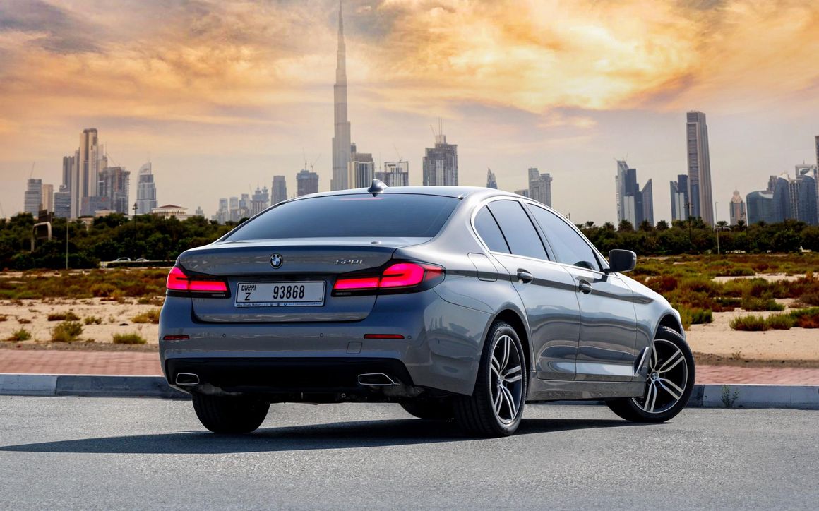 BMW 520 Gray - image 7