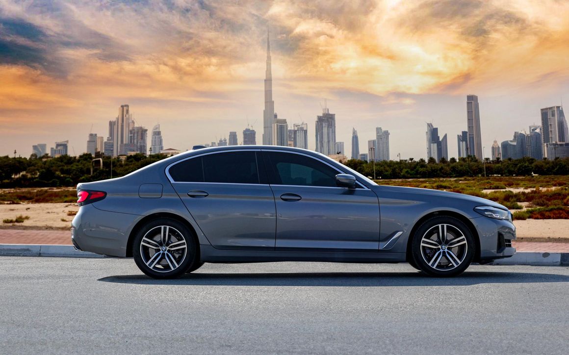 BMW 520 Gray - image 8