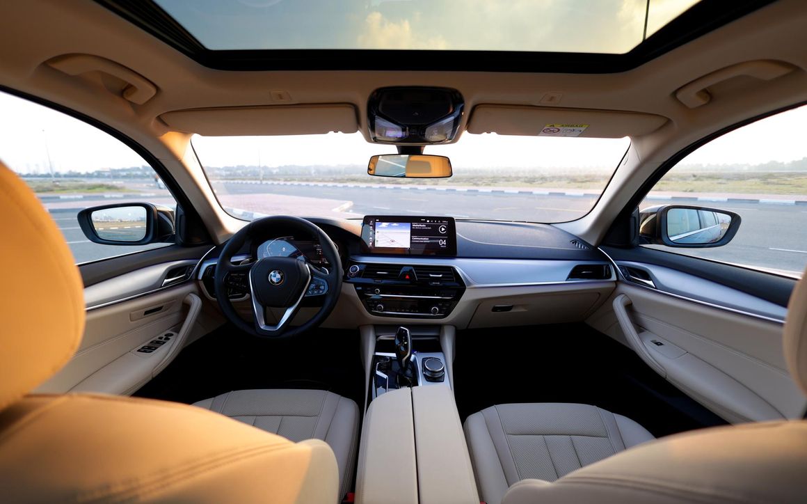 BMW 520 Gray - image 9