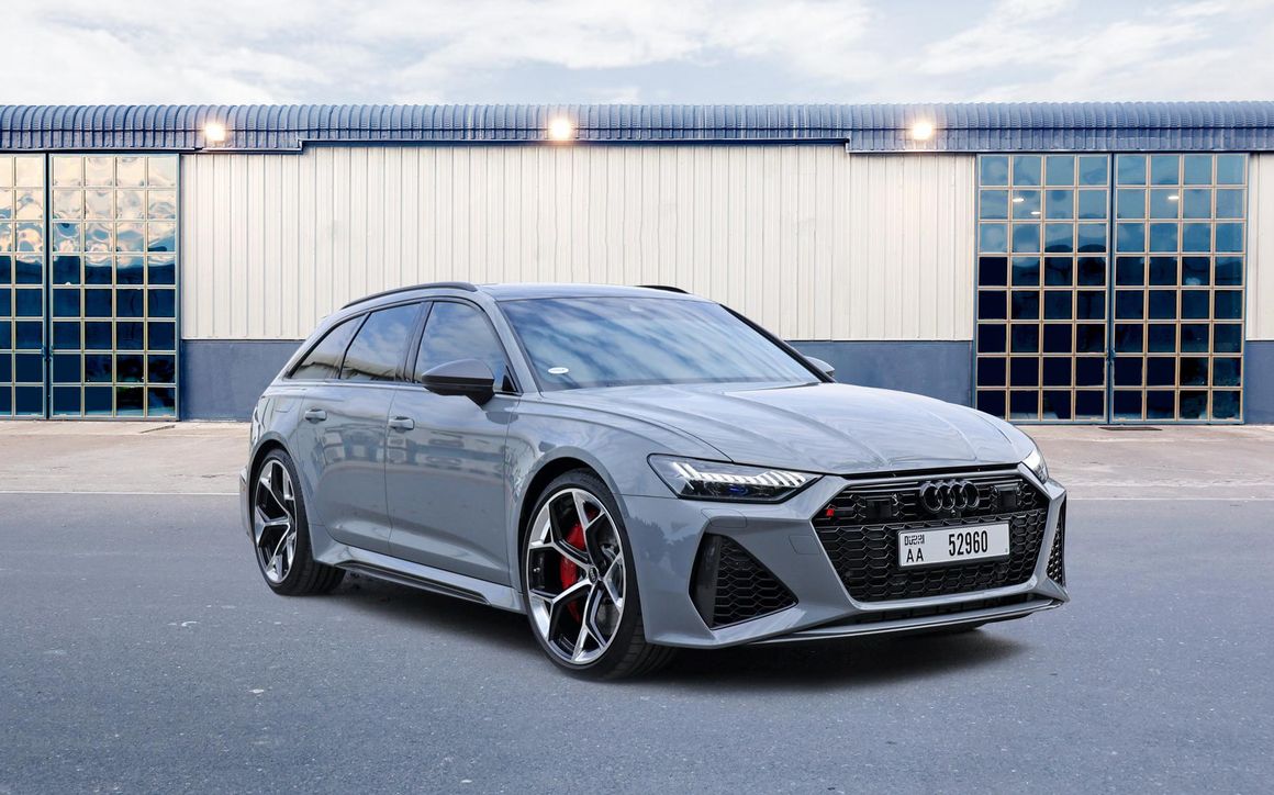 Audi RS6 Avant Gray - image 4