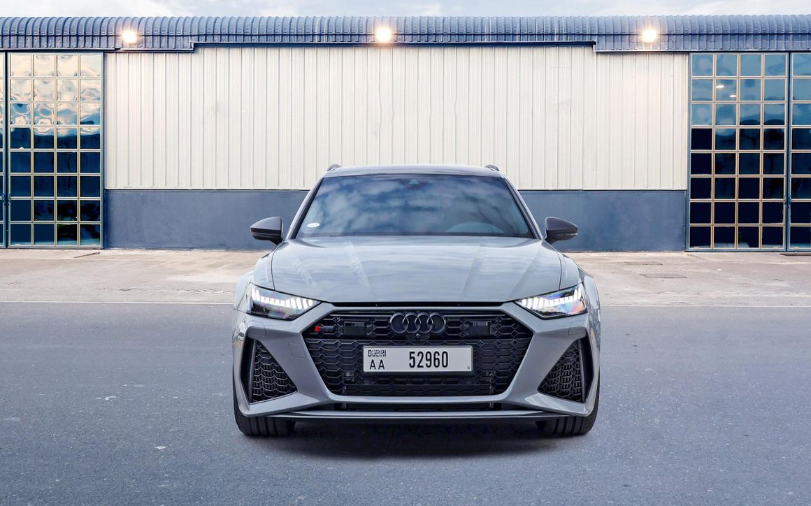 Audi RS6 Avant Gray - image 3