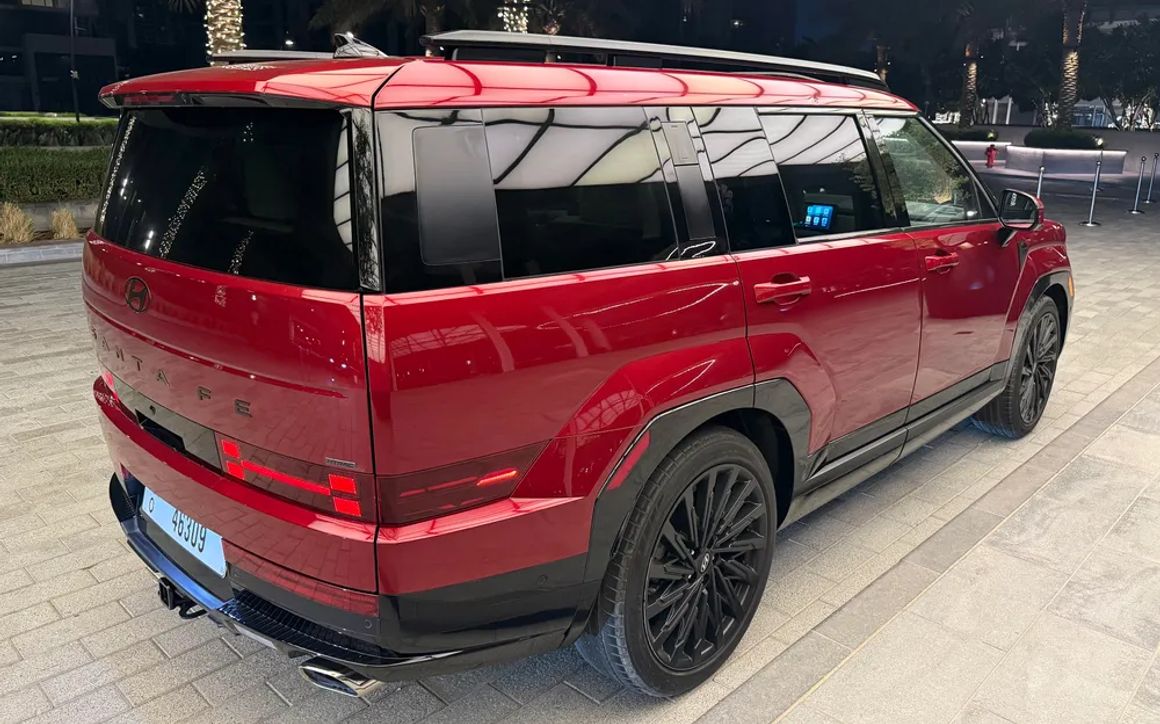 Hyndai Santa Fe White Interior - image 8