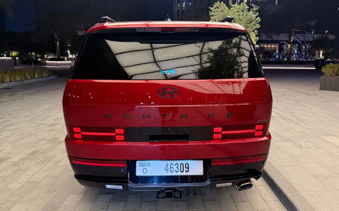 Hyndai Santa Fe White Interior - image 7