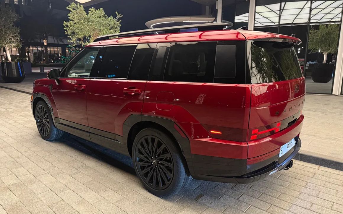 Hyndai Santa Fe White Interior - image 6