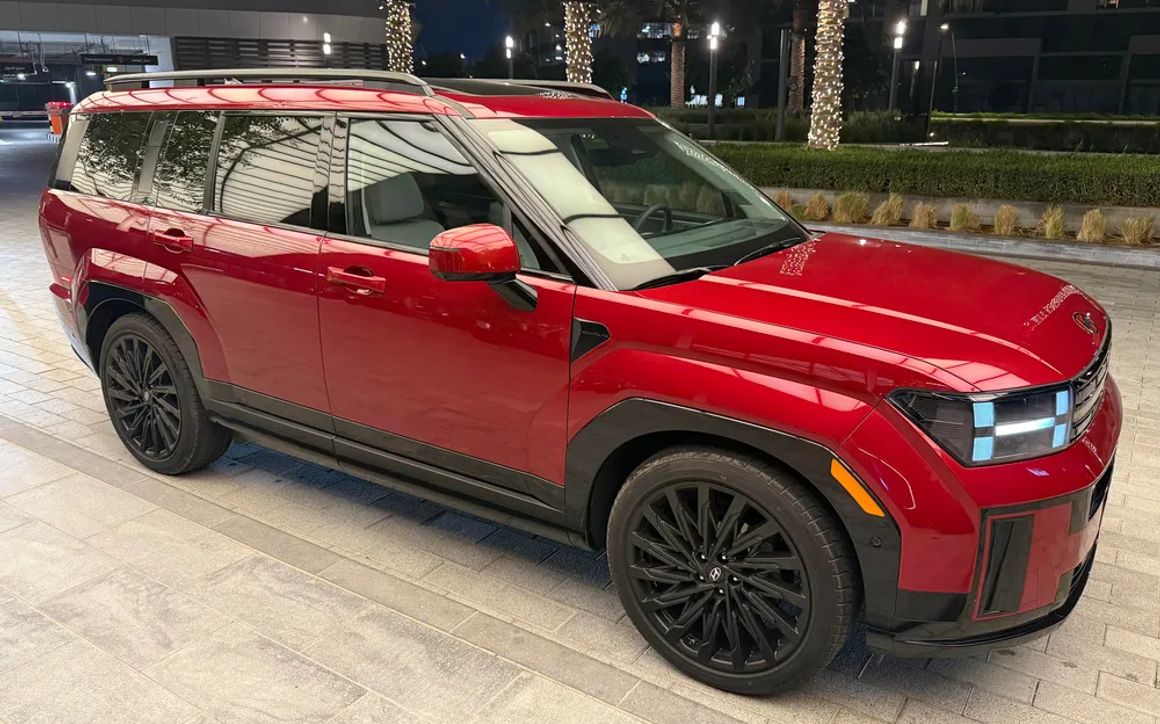 Hyndai Santa Fe White Interior - image 4