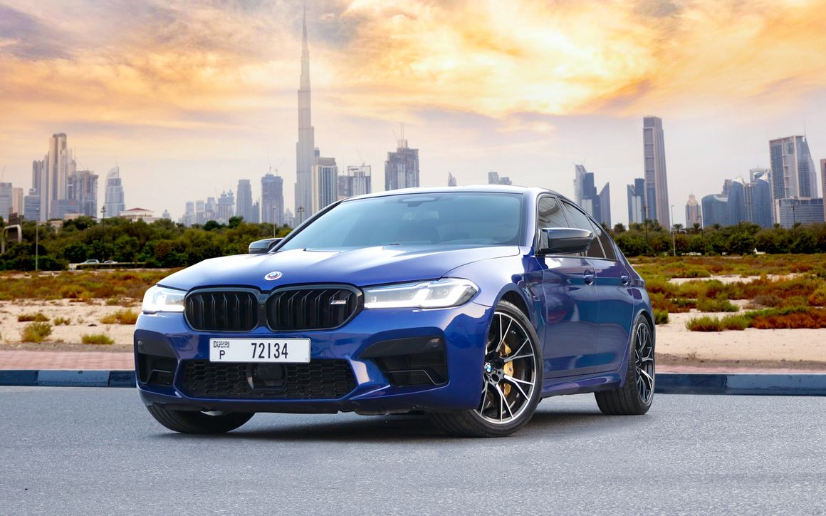 BMW M5 Competition Blue - image 1