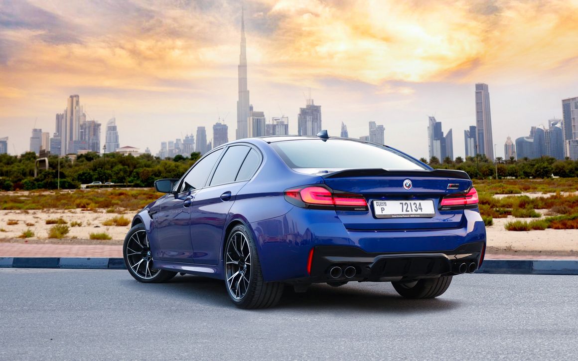 BMW M5 Competition Blue - image 6